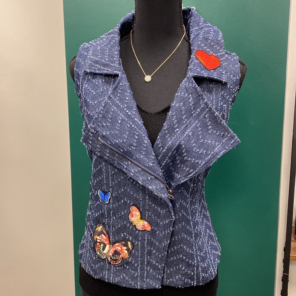Denim vest